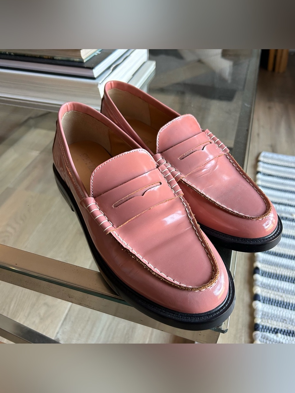 Steve Madden Madison Pink Women’s Penny Loafers